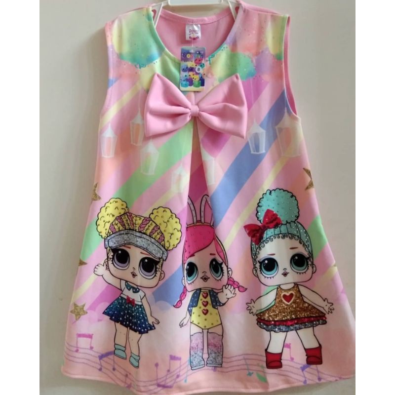 Dress Scuba anak