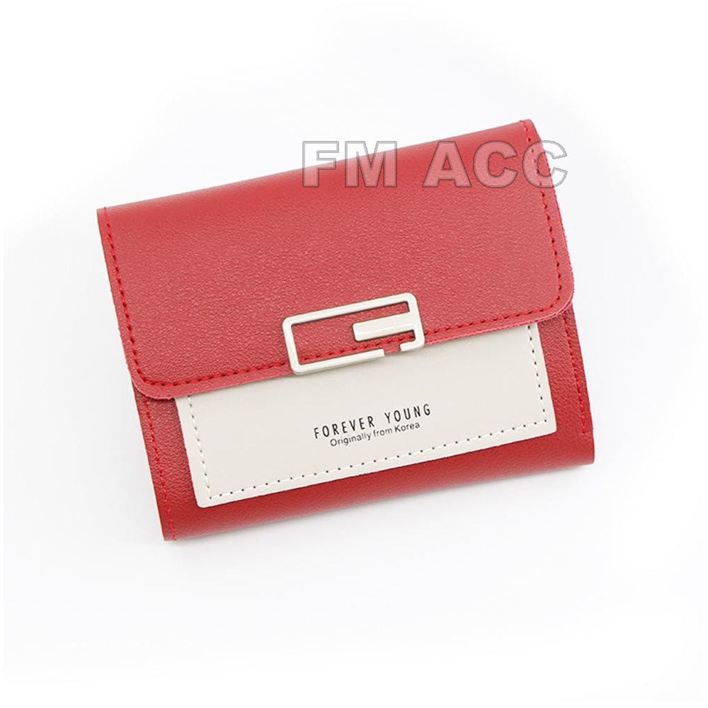 DOMPET WANITA LIPAT PENDEK IMPORT KOREA / DOMPET MINI WANITA WALLET TERBARU