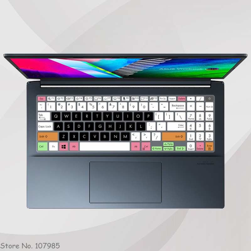 Film Pelindung Keyboard Bahan Silikon TPU Bening Untuk Asus Vivobook Pro 16x oled N7600 M7600 M7600Q 2021 16 inch