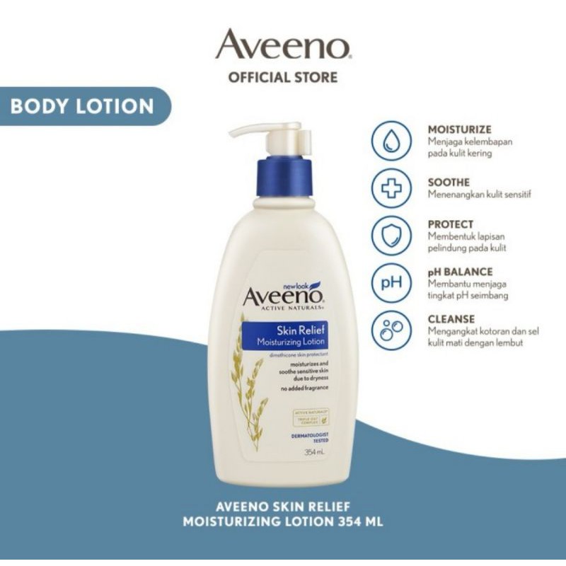 SKIN RELIEF MOISTURIZING LOTION AVENO 354ml