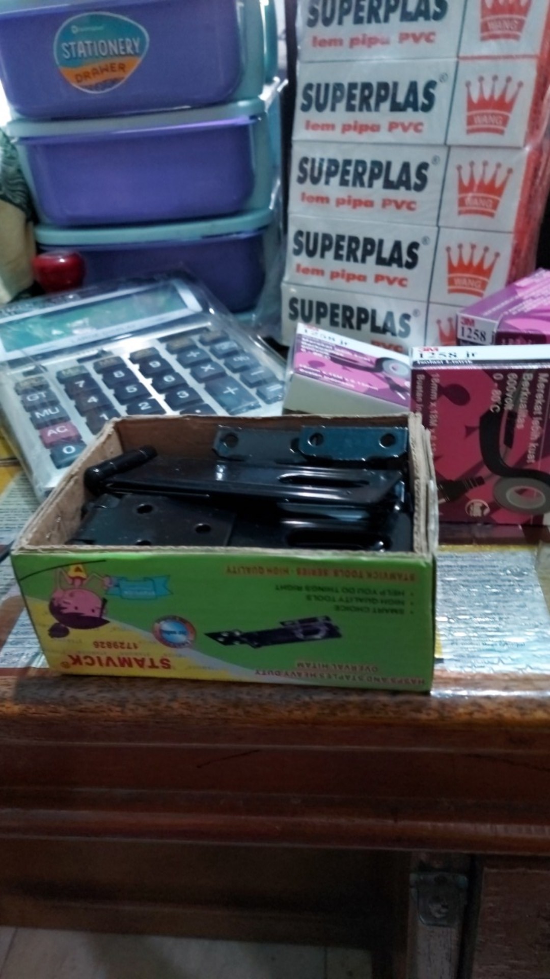 Kokot 5 Stamvick / Tempat Gembok / Overvall / Hasp & Staples