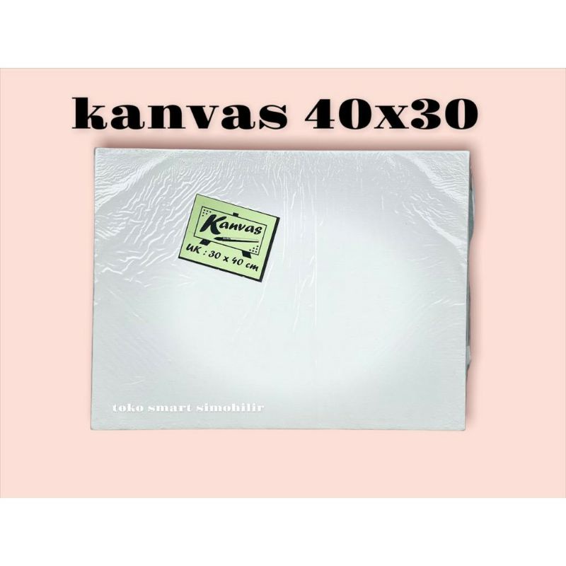 

Kanvas Ukuran 40x30/Kanvas Lukis/Easel