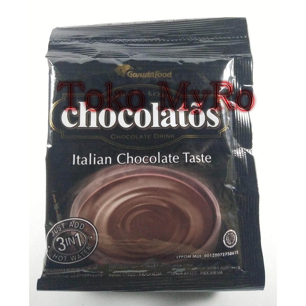 

Chocolatos Chocolate Drink / Minuman Coklat Chocolatos 10Pcs x 28Gr