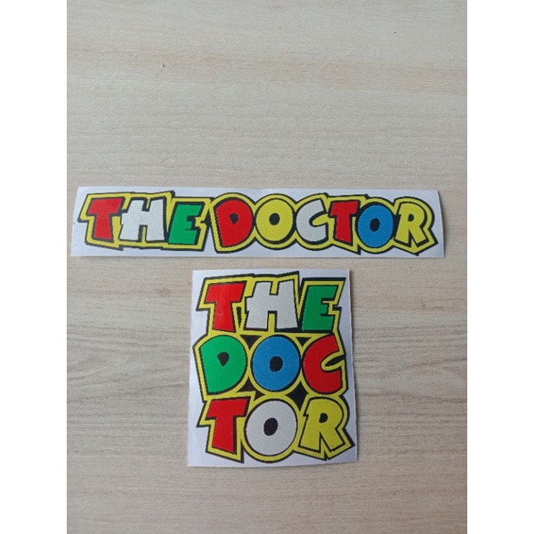 

STICKER CUTTING THE DOCTOR