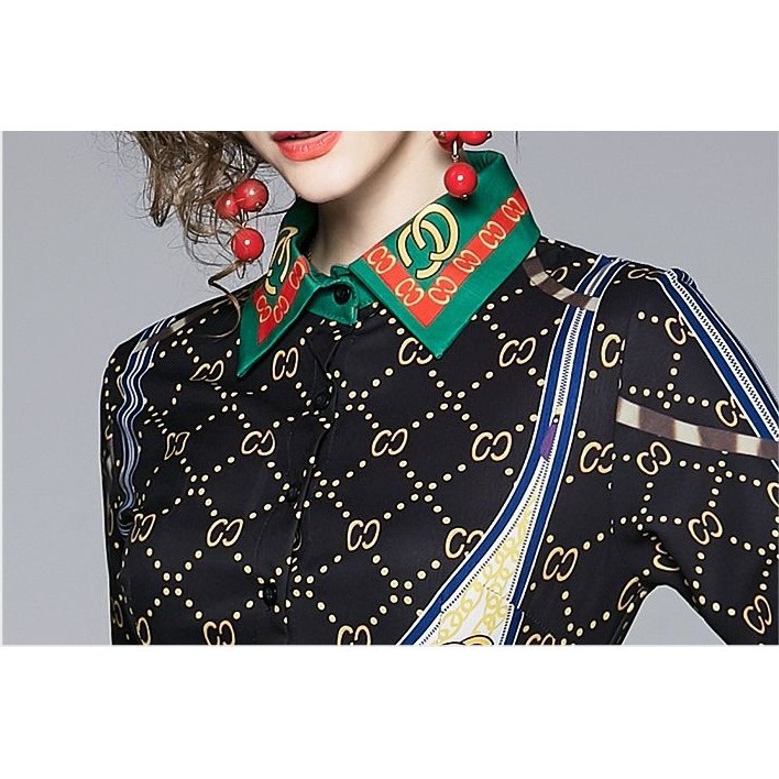 [baju wanita korea]  Midi Dress Lengan Panjang Pesta Wanita Korea Import Hitam Black