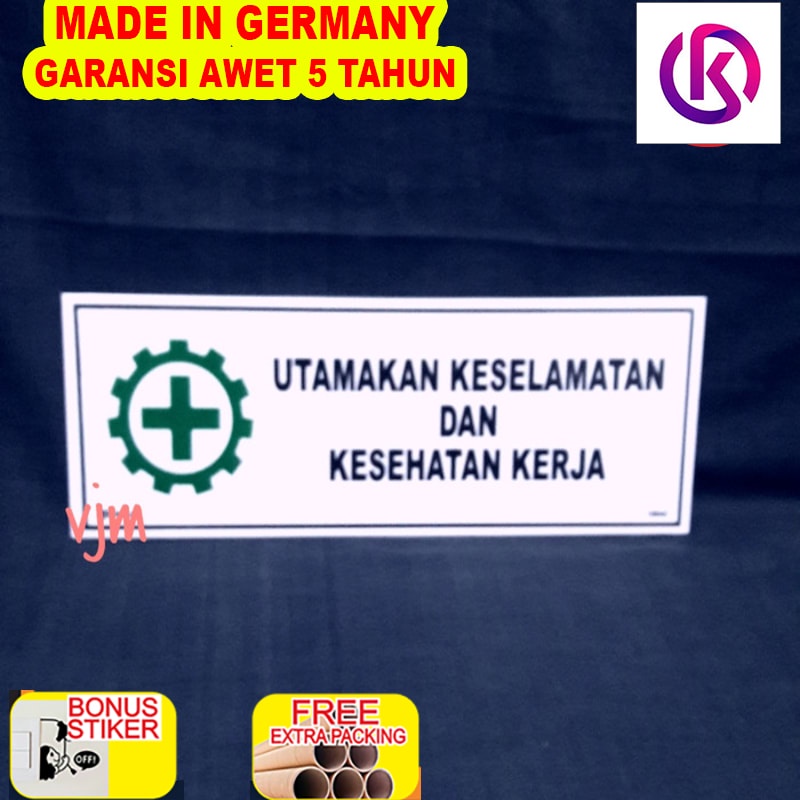 

Terlaris Plat Acrylic Utamakan Keselamatan & Kesehatan Kerja (29x10cm)