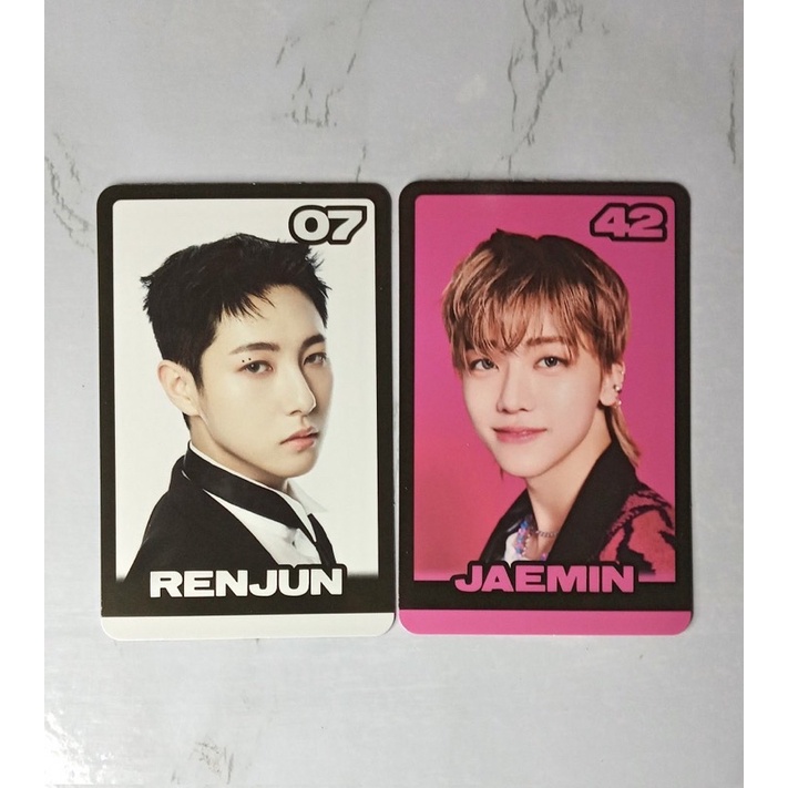RENJUN JAEMIN TRADING CARD TC GLITCH MODE VER B CONCEPT KONSEP PHOTOCARD