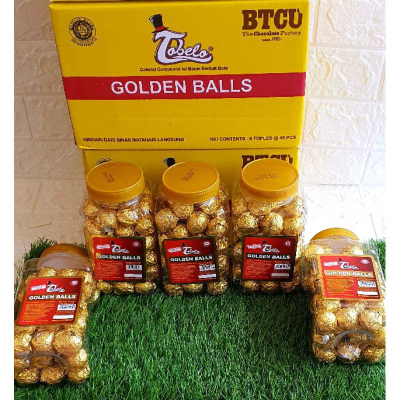 

Tobelo Golden Balls Coklat 240 gr