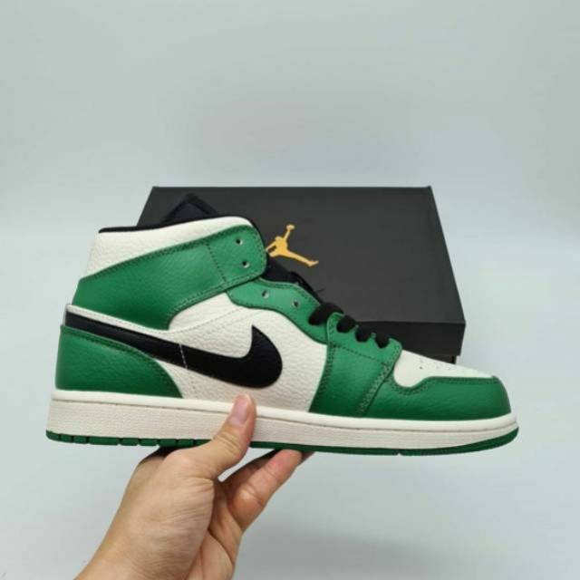 NIKE AIR JORDAN 1 MID PINE GREEN PK QUALITY