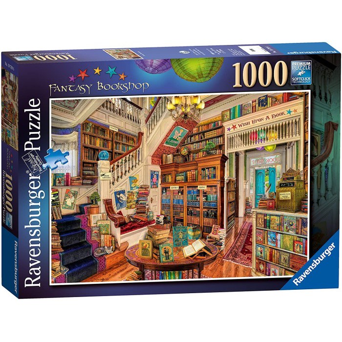 fantasy book shop ravensburger jigsaw puzzle 1000pc puzzle collection