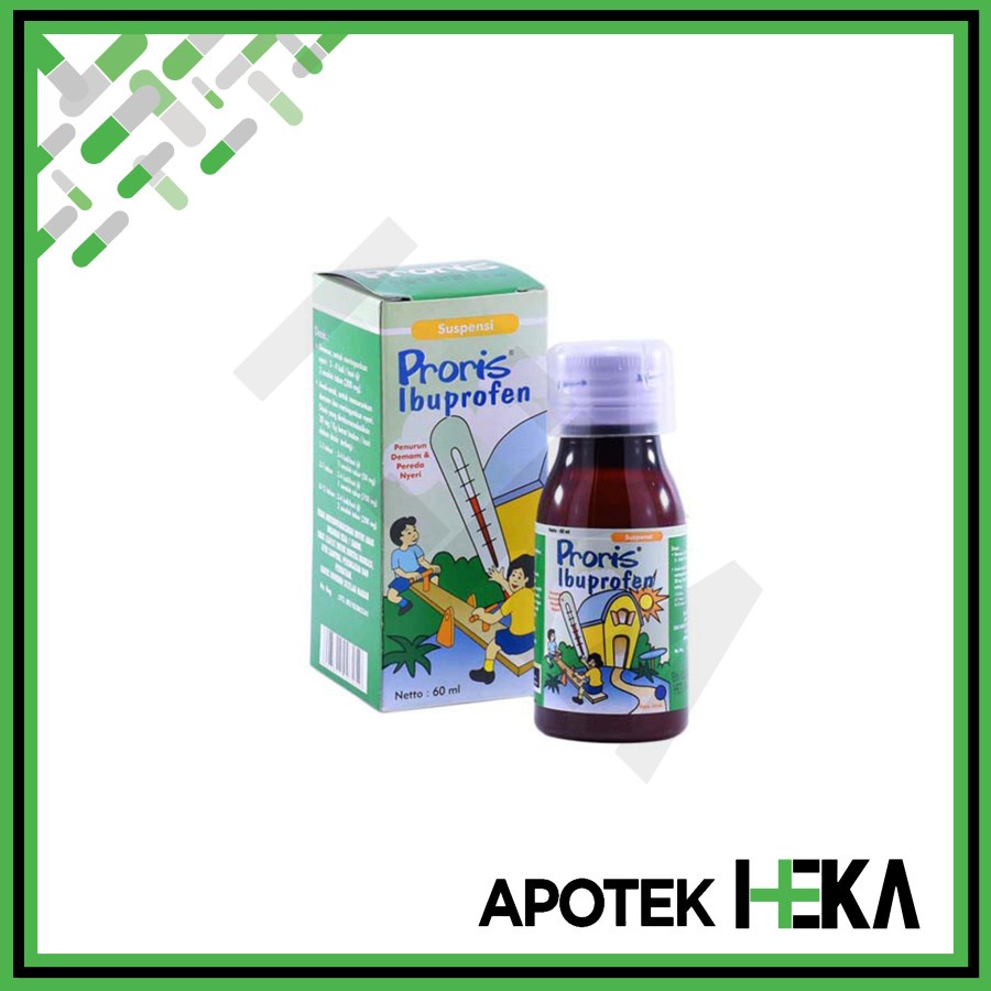 Proris Syrup 60 ml - Sirup Demam Anak (BANDUNG)