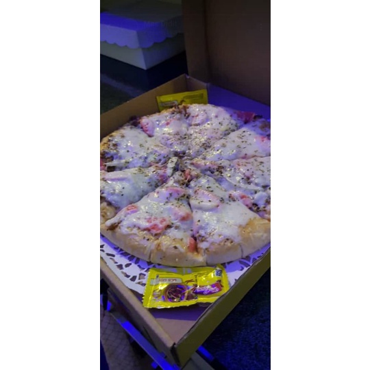 

PAKET LENGKAP ROTI PIZZA + TOPING + MOZARELLA