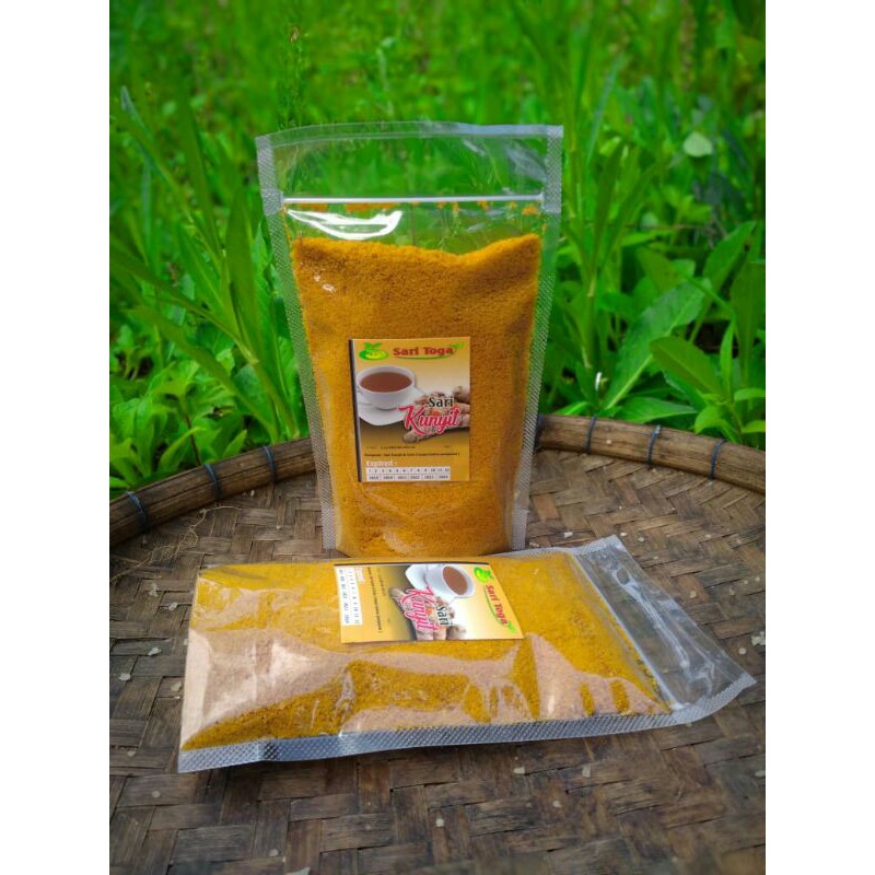 

Minuman Herbal serbuk Saritoga Tinggal seduh KUNYIT+GULA 250GR TERMURAH