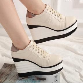 Jangan Ketinggalan order..  SEPATU SNEAKERS AJ17 WANITA WEDGES BOOTS BOOT SNEAKER HAK TINGGI HIGH HE