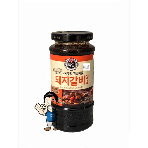 Beksul Korean BBQ Kalbi Sauce Marinade For Pork- Saus bumbu BBQ 290g