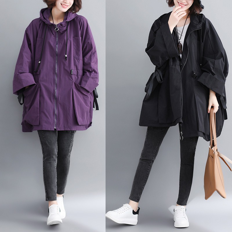 plus size womens spring coats