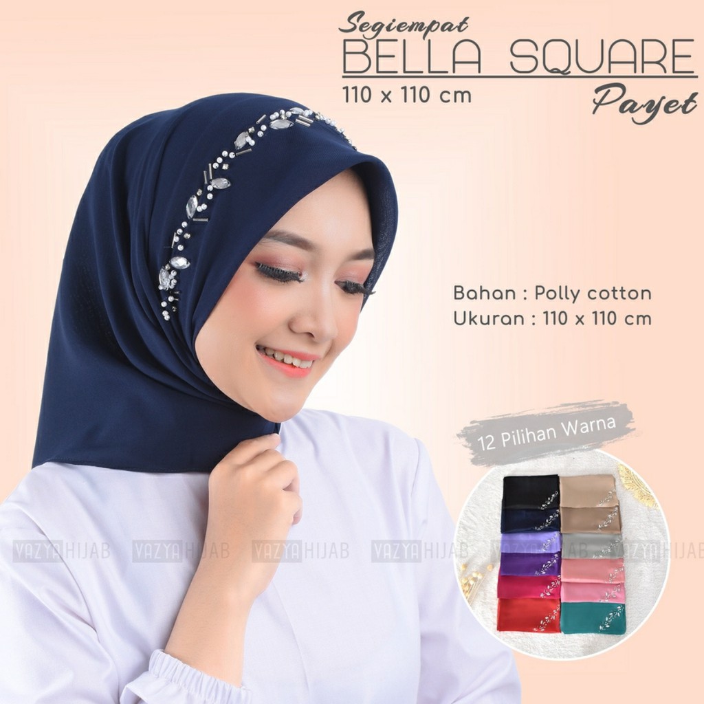 JILBAB BELLA PAYET SEGI EMPAT/HIJAB BELLA PAYET/ HIJAB PAYET BANDO/JILBAB SEGI EMPAT TERBARU