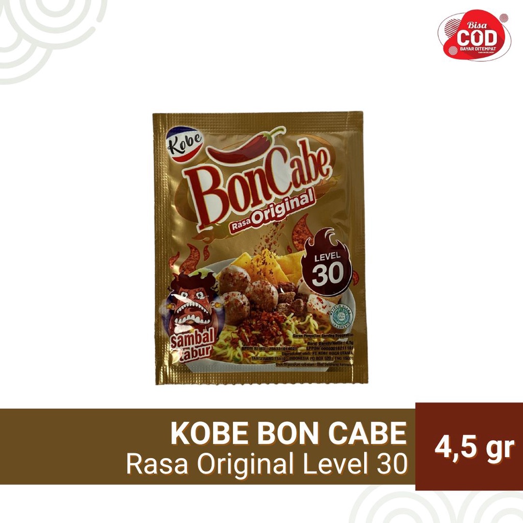 Boncabe Rasa Original Level 10, 15 &amp; 30