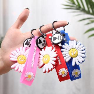  2021  daisy kecil  baru pvc lembut keychain ins gelombang 