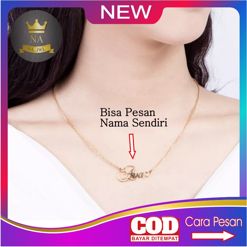 Kalung Wanita Titanium