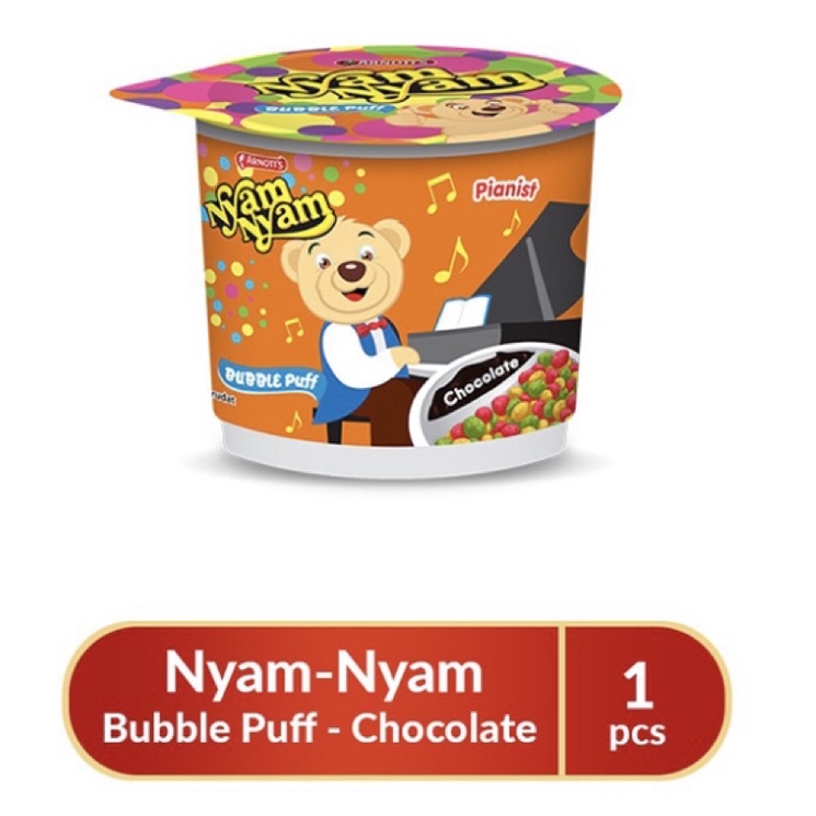 

Nyam-Nyam Bubble Puff Choco 18gr