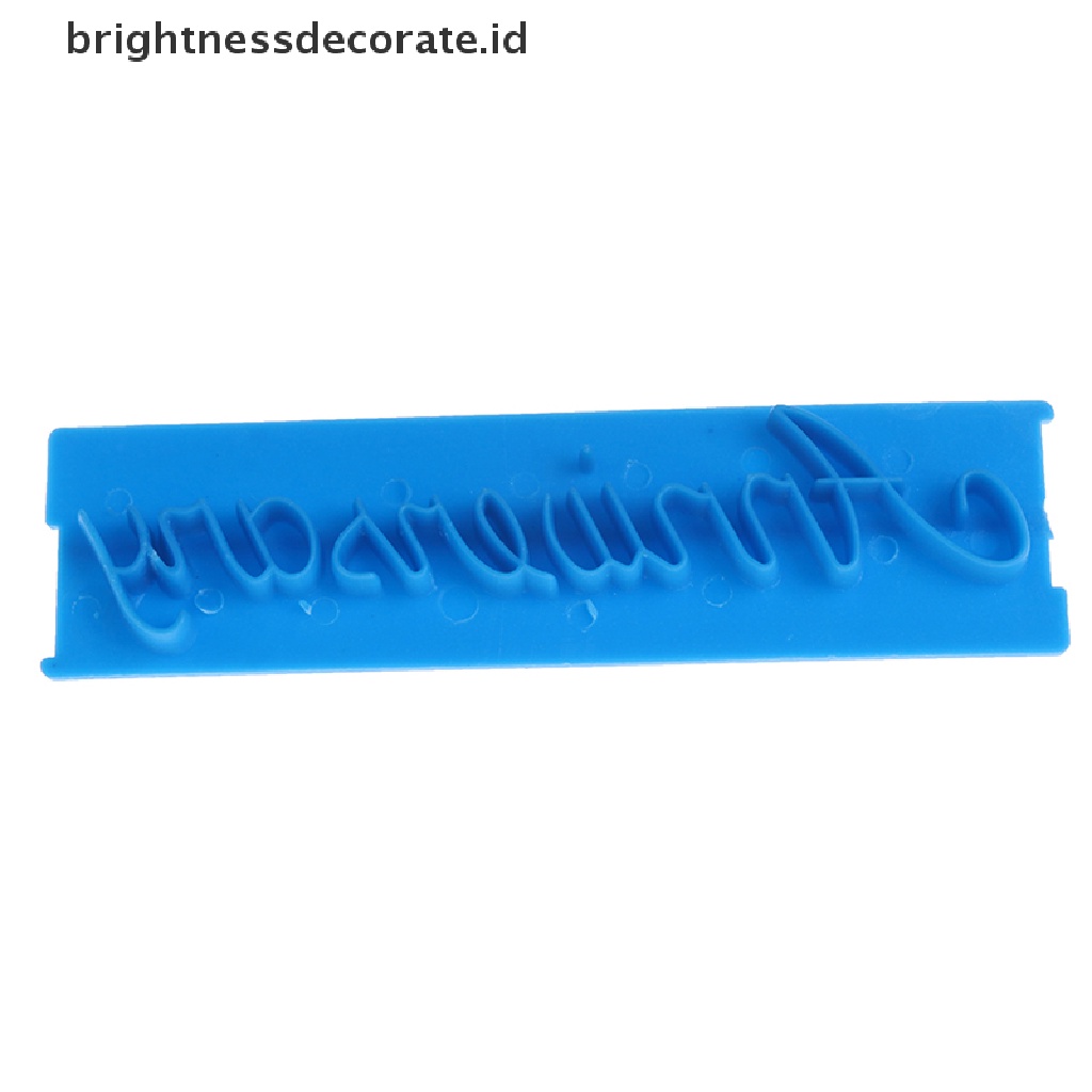 6pcs / set Dekorasi Kue Tulisan Happy Birthday Bahan Plastik
