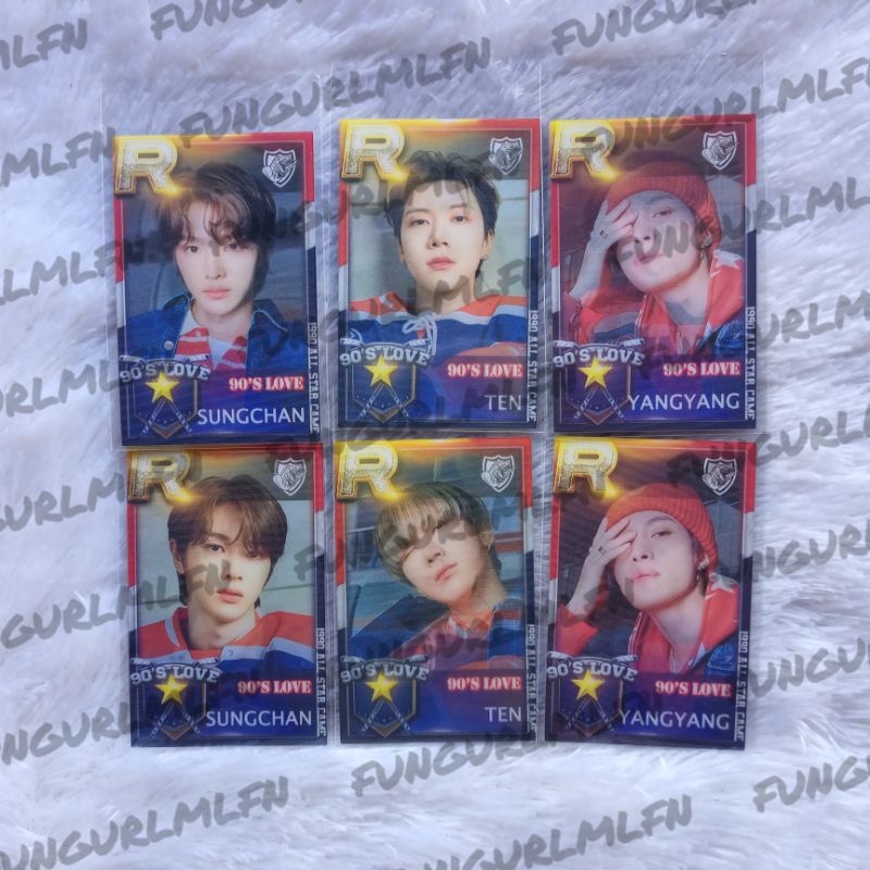 LENTICULAR FANMADE NCT 90SLOVE WAYV KICK BACK TAKE OFF SUNGCHAN TEN YANGYANG XIAOJUN KUN WINWIN MARK