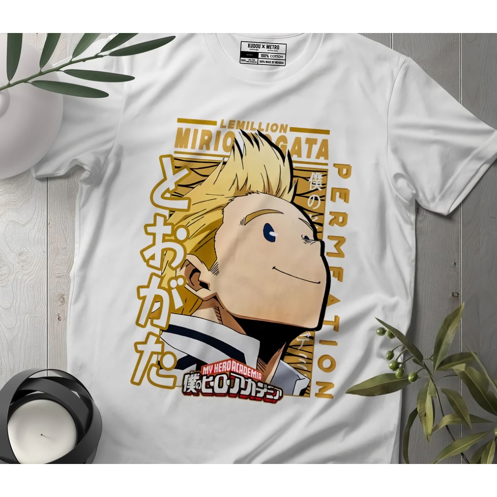 Tshirt Mirio Togata Ultimate Anime Manga BNHA My Hero Academia Premium Unisex