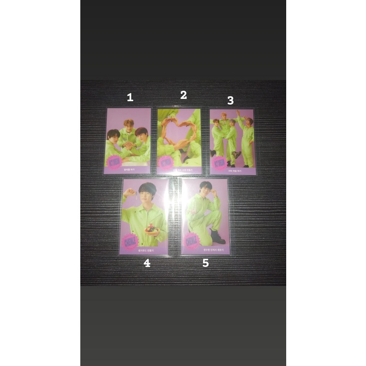 [READY STOCK] Game Card NCT Dream SG 21