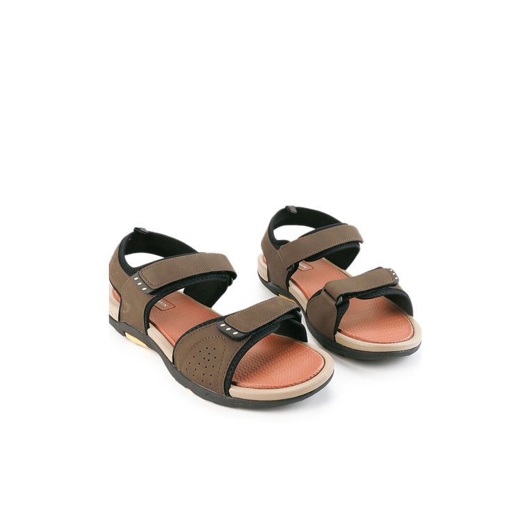 SANDAL SLINGBACK OBERMAIN PRIA ORIGINAL CASUAL OUTDOOR BROWN OM20