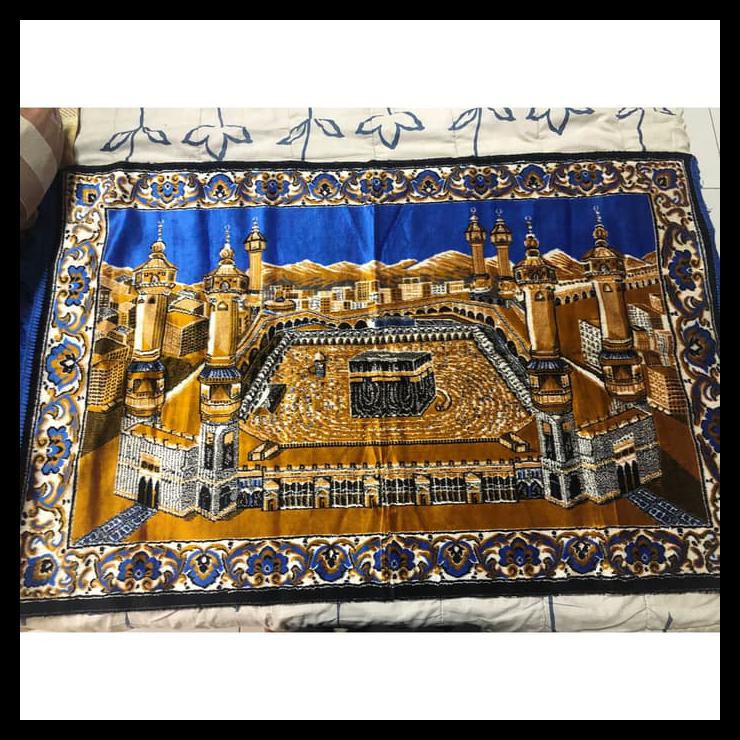GRATIS ONGKIR SAJADAH DINDING MOTIF KA'BAH ASLI TURKI / KARPET DINDING 
