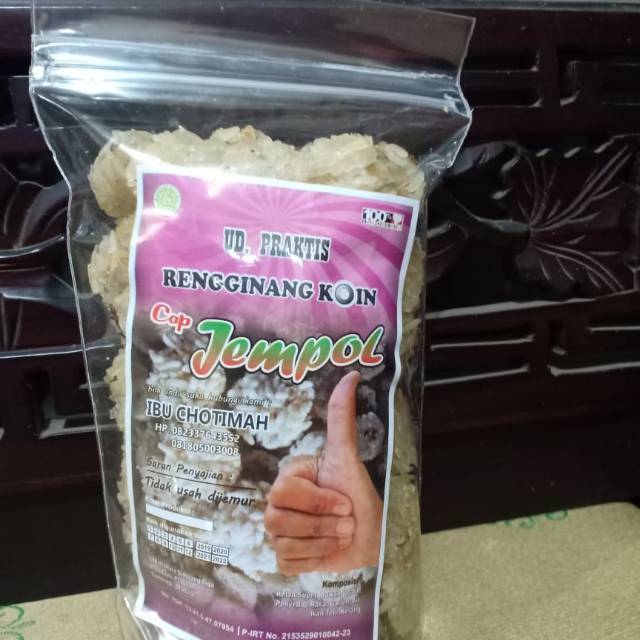 Rengginang koin cap jempol