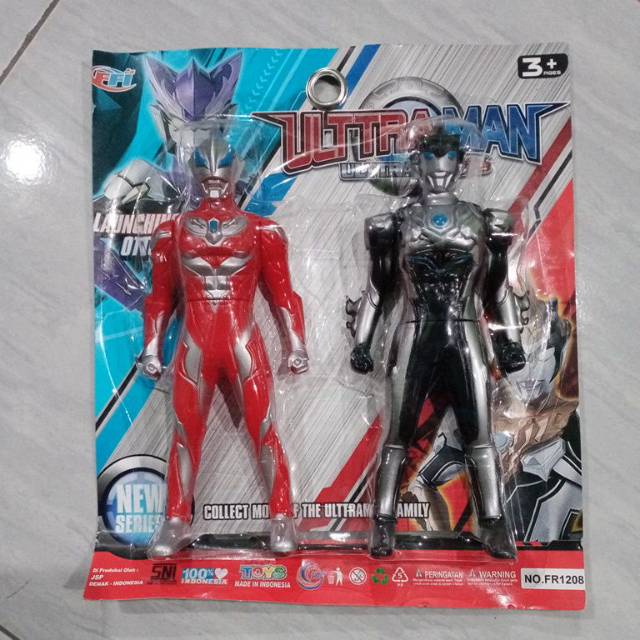 MAINAN SUPER HERO ULTRAMAN SET 2 PCS MURAH FR1208 MAINAN ANAK-ANAK FIGURE ULTRAMAN GEED / ULTRAMAN GINGA MAINAN ANAK COWOK CEWEK BALITA MURAH