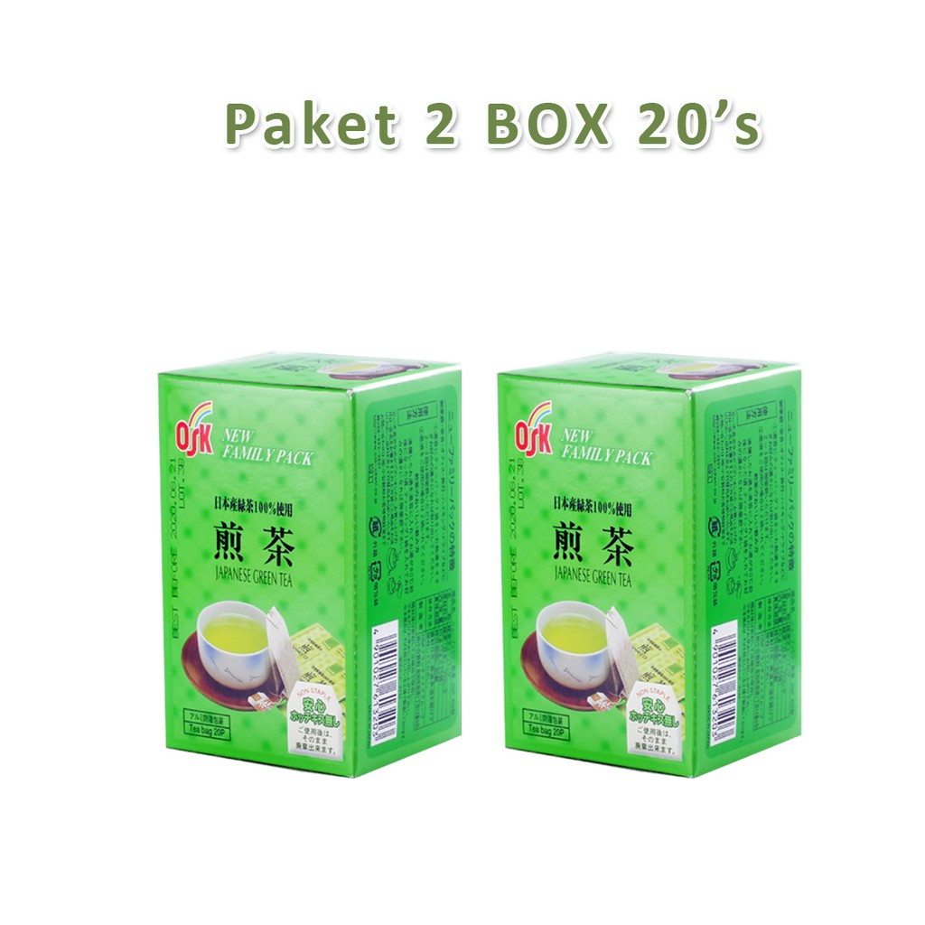

OSK Japanese Green Tea 20's (Paket 2 box)
