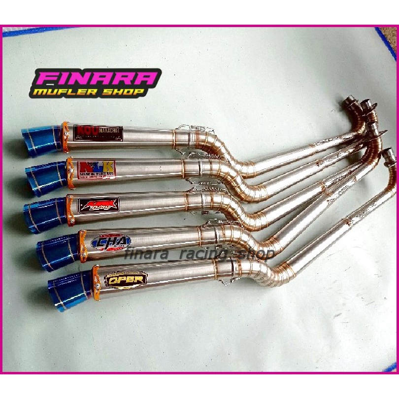 Jual Ekzos NLK & DAENG & KING DRAG 32MM PNP EX5 / WAVE 100 / 110 / 125