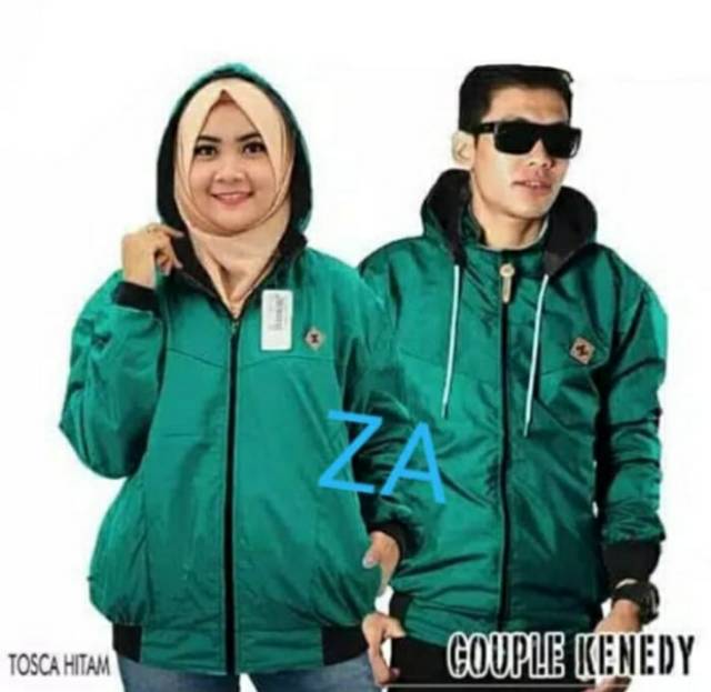 JAKET CEWEK COWOK BOLAK BALIK COUPLE BB SEPASANG DAPAT 2 JAKET