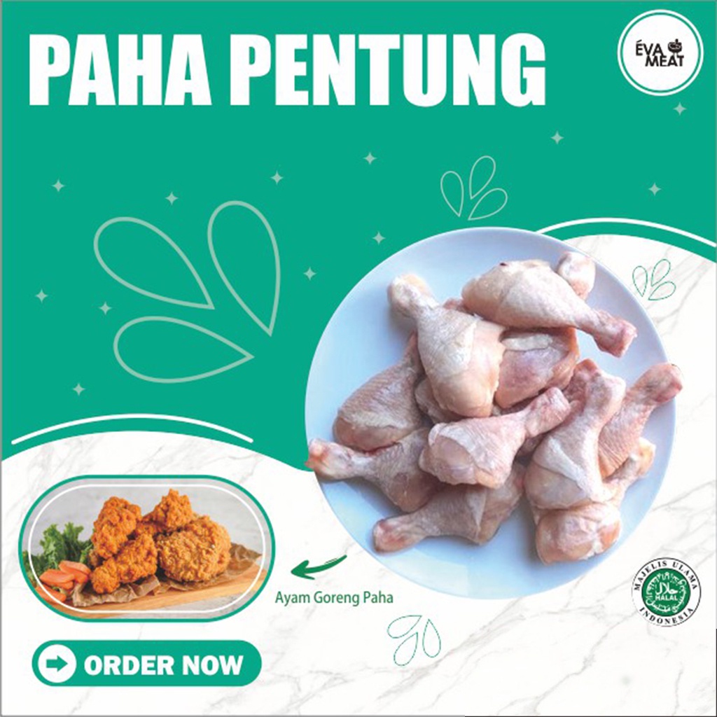 

paha ayam / paha pentung / daging paha ayam / paha pentul / chicken drumstick / paha ayam bandung