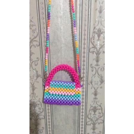 Promo Pearl bag/Beads bag/Tas Mini/Tas anakTas Manik/Tas Mote/Tas Mutiara