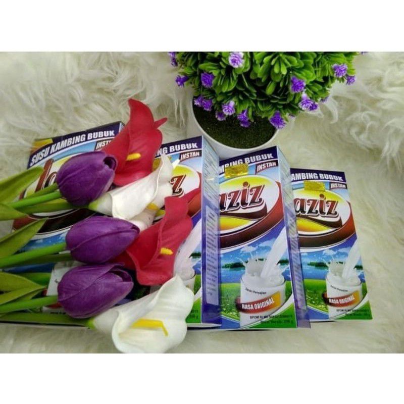 

Susu Kambing Etawa Laziz Rasa Original & Coklat 200 Gram