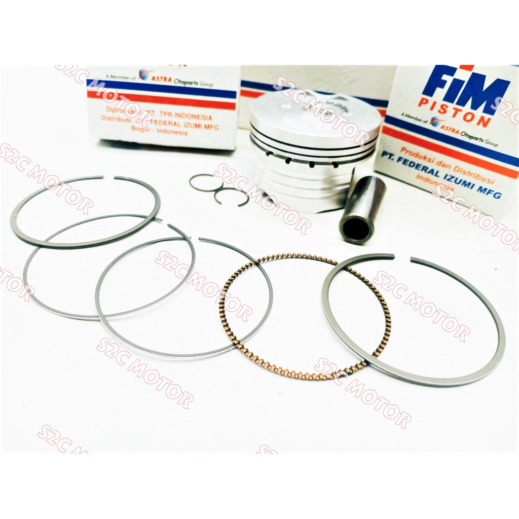 PISTON KIT MIO M3 MIO Z FINO 125 FIM92 FIM 92 PIN 13-3