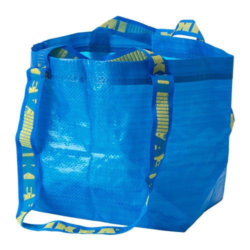 IKEA FRAKTA BRATTBY KANTONG BELANJA REUSABLE BAG