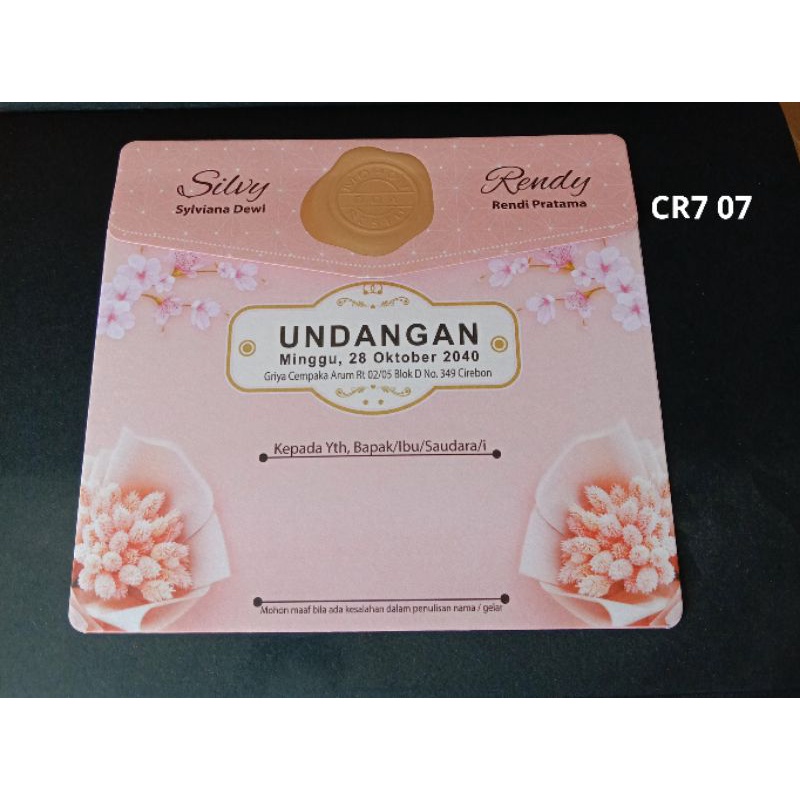 

Blangko undangan CR7 07