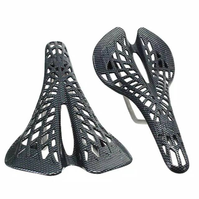 Sadel Sepeda Spyder Spider Motif Carbon Karbon Hollow Ccavs . Not Vertu Tioga