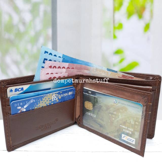 Dompet Kulit Asli. Dompet Pria Kulit. Dompet Imperial Horse Mini Tanpa Kancing