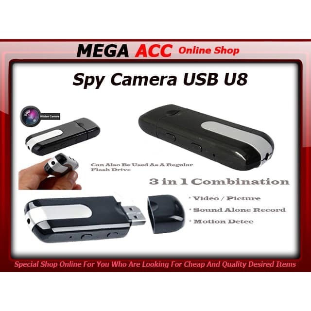 JUAL MURAH Spy USB DISK Camera U8 mini DVR