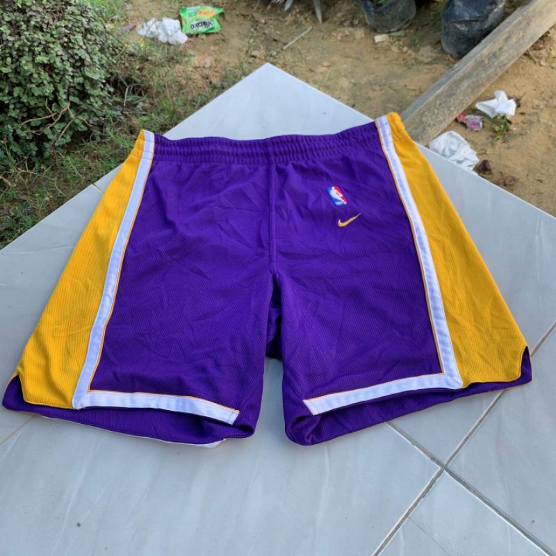 SHORT PANT LAKERS NBA NIKE SECOND