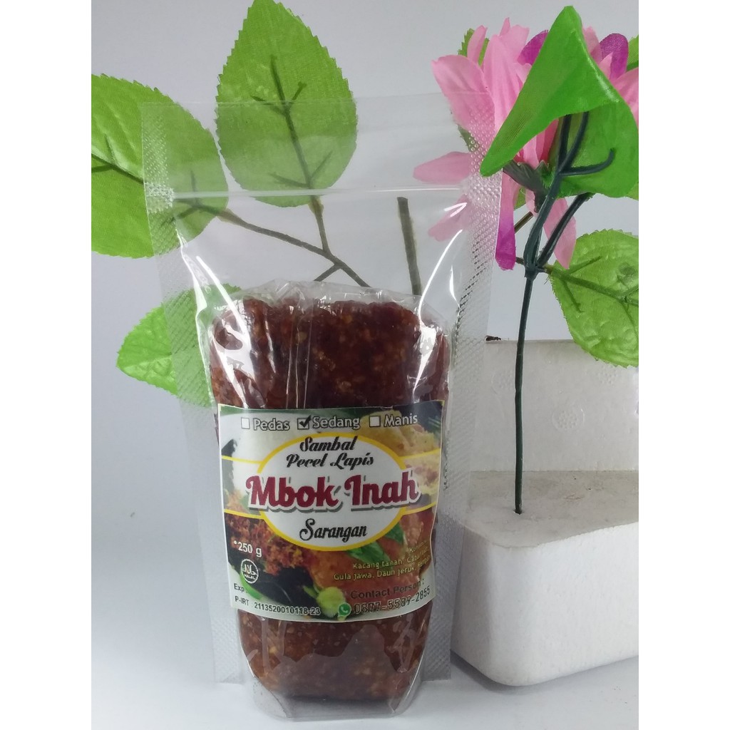 Sambal Pecel Paling Enak Mbok Inah