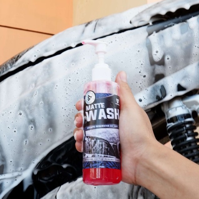 Matte Wash - Sampo cuci motor salju pH balance aman untuk doff by Mizu Shield-1
