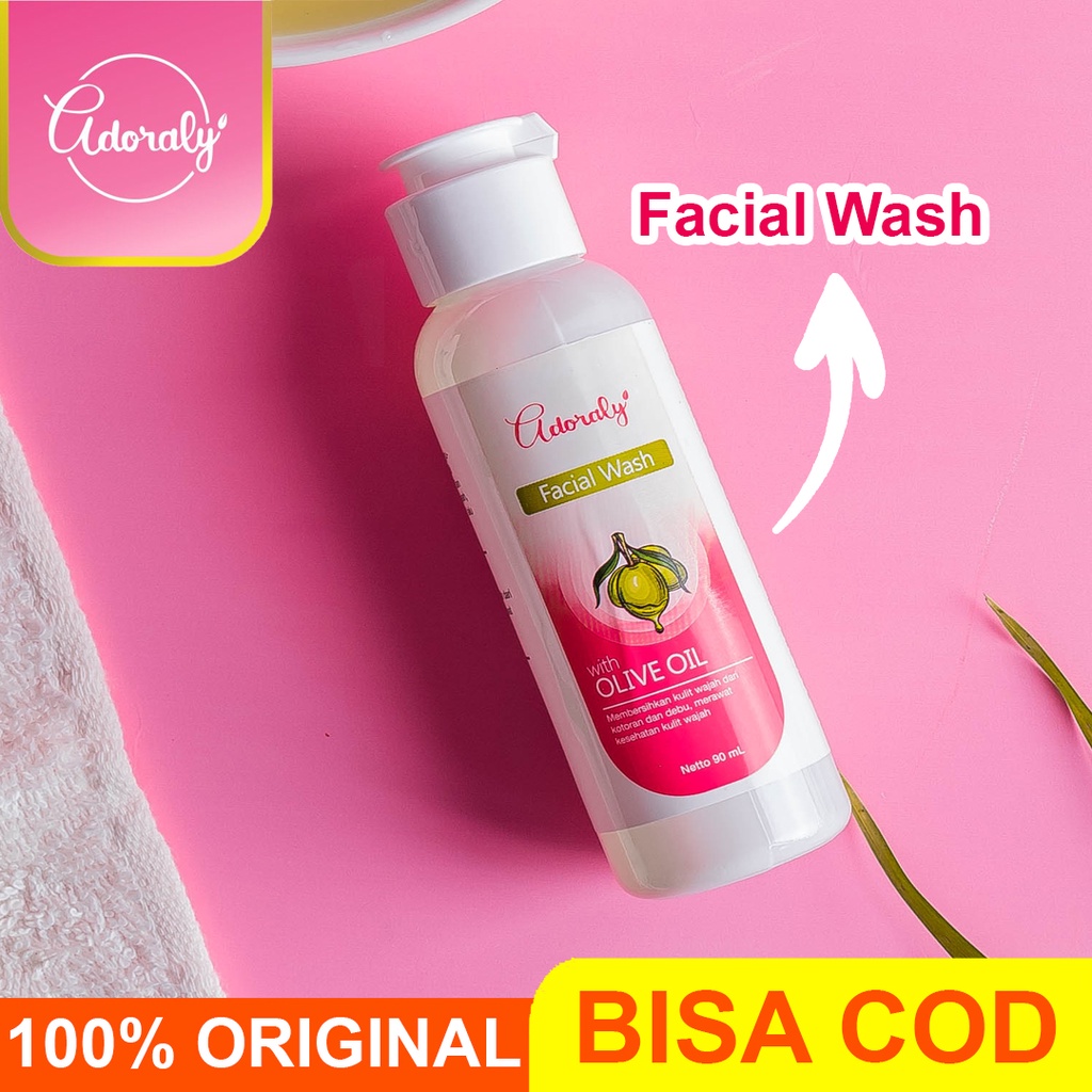 FACIAL WASH BY ADORALY SKINCARE - Facial Wash with Olive Oil (Minyak Zaitun)