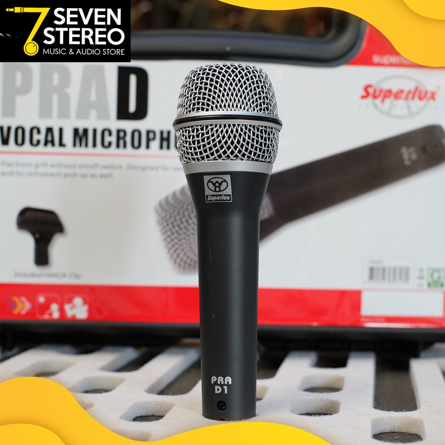 Superlux PRAD5 Mic Vocal Dynamic Microphone 5 Set - Original Garansi